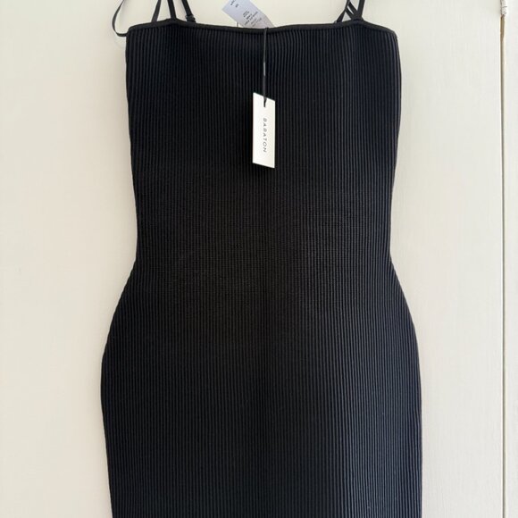 Aritzia Sculpt Knit Cami Dress, Black, S, NWT - Picture 3 of 3